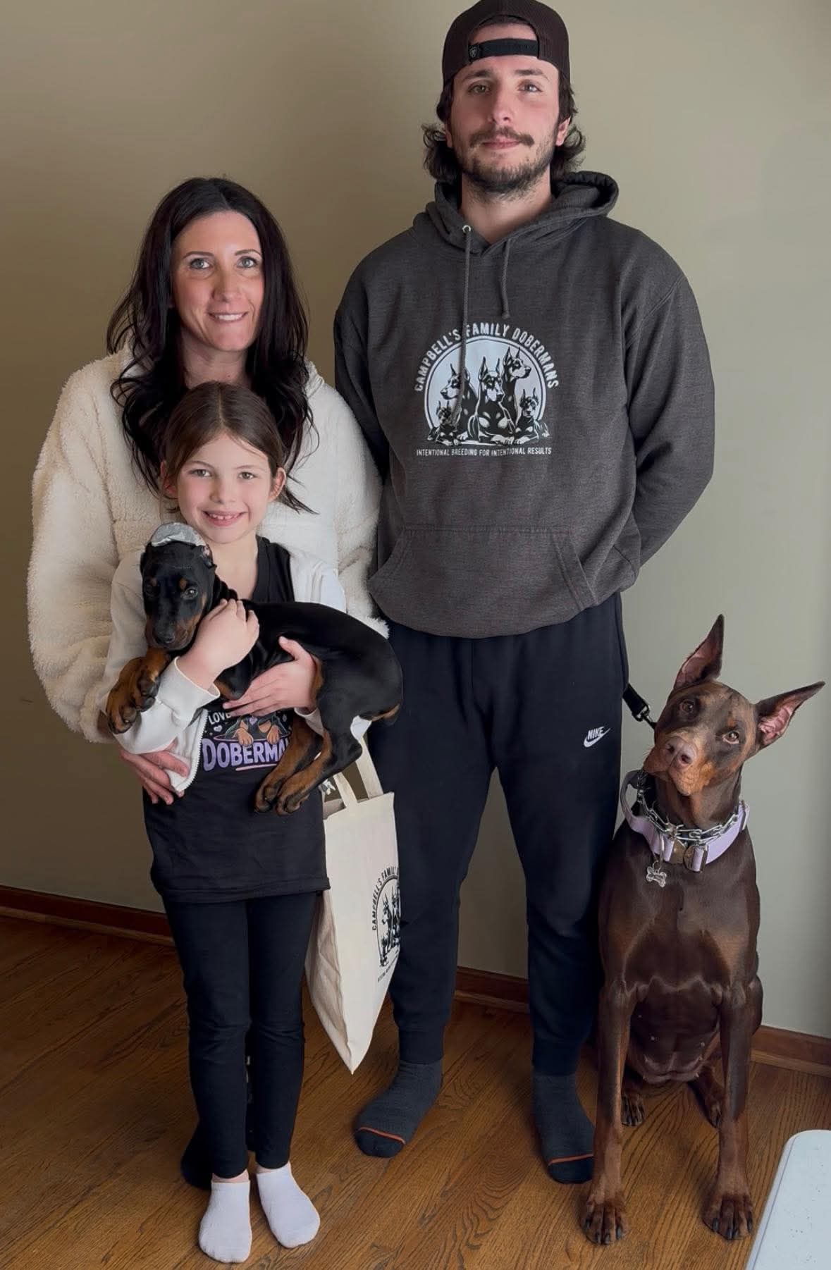 Raising a Doberman Puppy in a Family Environment